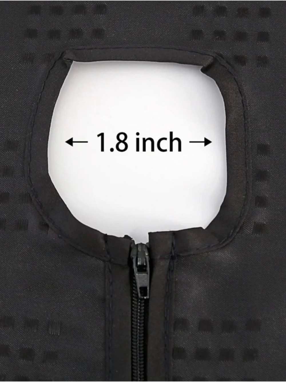 New SpaceDresser Round Outdoor Tablecloth with Umbrella Hole, 60 Inch Grey